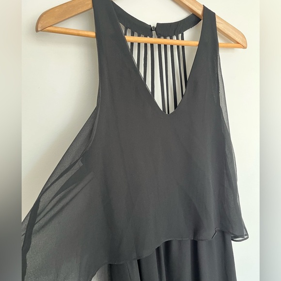 DO+BE Black flowy maxi dress size small - Picture 3 of 5